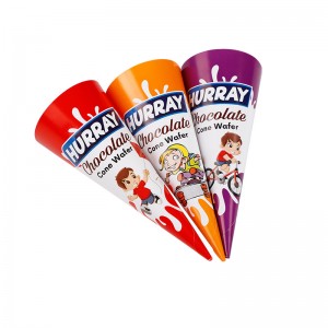 Elintarvikelaatuinen jäätelöpaperi jäätelöjäätelökartiokartiopaperipakkaus ja tulostusvalmistajat-demand-suunnittelu ja tuotanto